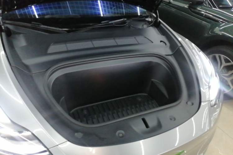 Used Tesla Model Y 2021 Long-Range All-Wheel-Drive Version 3D7 Engine Bay