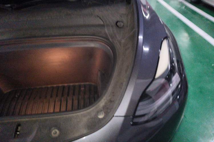 Used Tesla Model Y 2021 Long-Range All-Wheel-Drive Version 3D7 Engine Bay Left