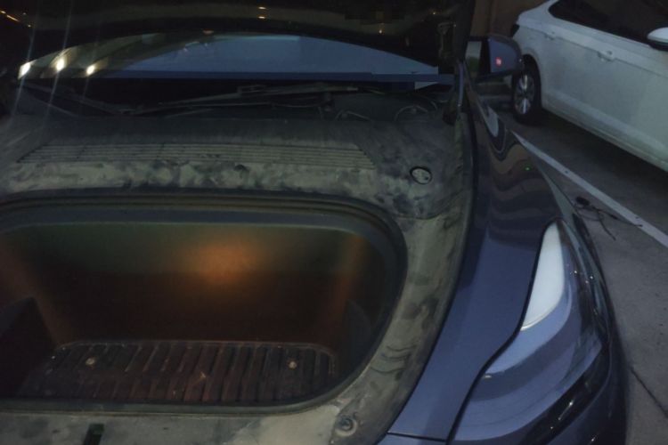 Used Tesla Model Y 2021 Standard Range Rear-Wheel Drive Version Engine Bay Left