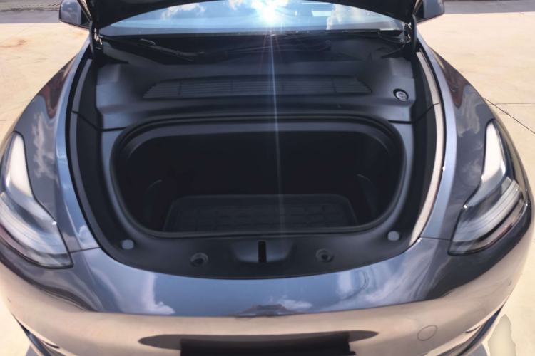 Used Tesla Model Y 2021 Long-Range All-Wheel-Drive Version 3D7 Engine Bay