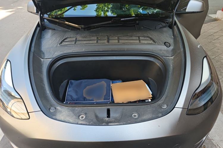 Used Tesla Model Y 2021 Standard Range Rear-Wheel Drive Version Engine Bay