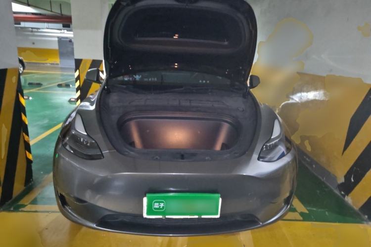 Used Tesla Model Y 2021 Long-Range All-Wheel-Drive Version Engine Bay