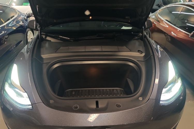 Used Tesla Model Y 2021 Long-Range All-Wheel-Drive Version Engine Bay