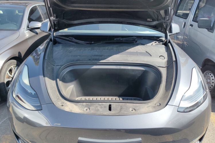Used Tesla Model Y 2021 Long-Range All-Wheel-Drive Version Engine Bay