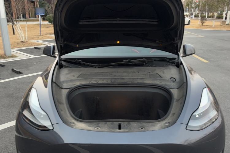 Used Tesla Model Y 2021 Long-Range All-Wheel-Drive Version Engine Bay