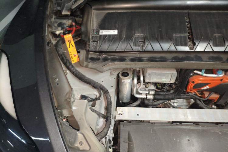 Used Tesla Model Y 2021 Long-Range All-Wheel-Drive Version 3D7 Engine Bay Right