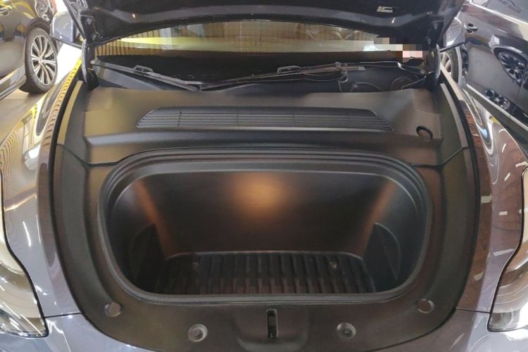 Used Tesla Model Y 2021 Long-Range All-Wheel-Drive Version 3D7 Engine Bay