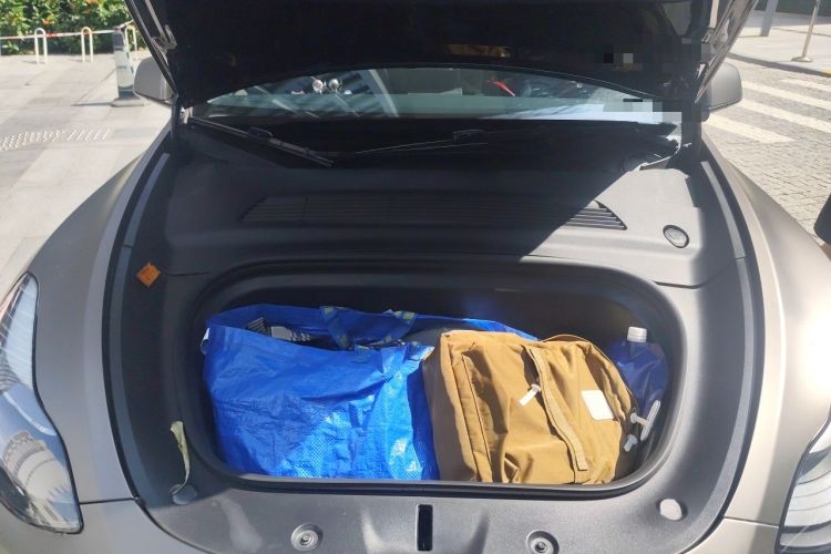 Used Tesla Model Y 2021 Long-Range All-Wheel-Drive Version Engine Bay