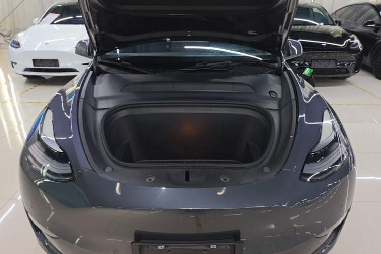 Used Tesla Model Y 2021 Long-Range All-Wheel-Drive Version Engine Bay