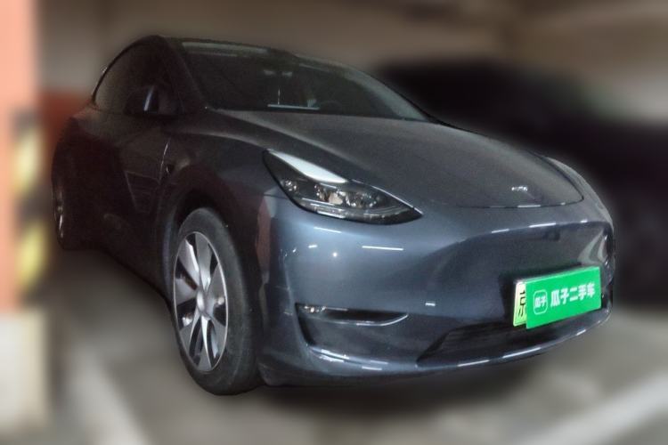 Used Tesla Model Y 2021 Standard Range Rear-Wheel Drive Version Front Right 45 Deg