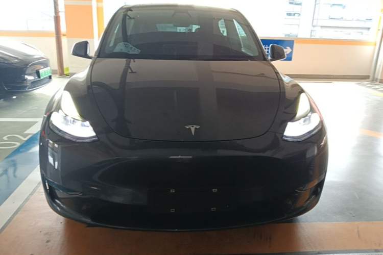 Used Tesla Model Y 2021 Long-Range All-Wheel-Drive Version Front