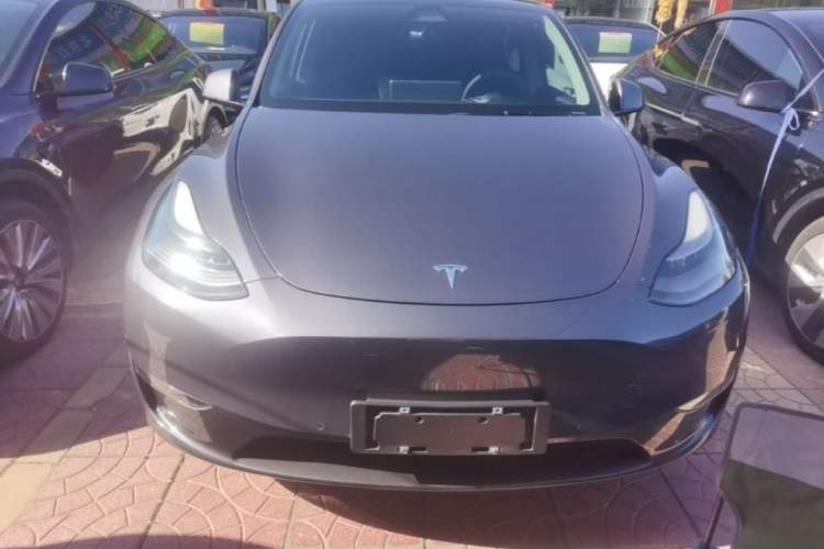 Used Tesla Model Y 2021 Long-Range All-Wheel-Drive Version Front