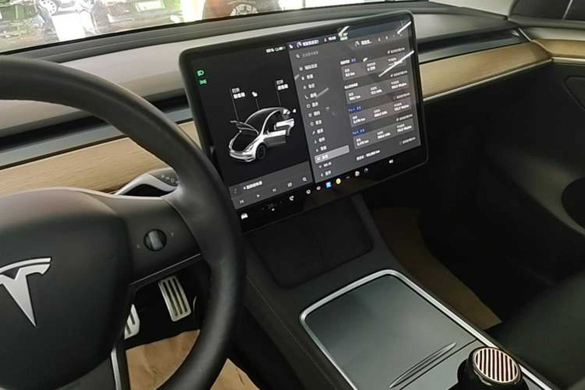 Used Tesla Model Y 2021 Long-Range All-Wheel-Drive Version Gear Lever