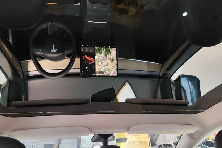 Used Tesla Model Y 2021 Long-Range All-Wheel-Drive Version 3D7 Headliner