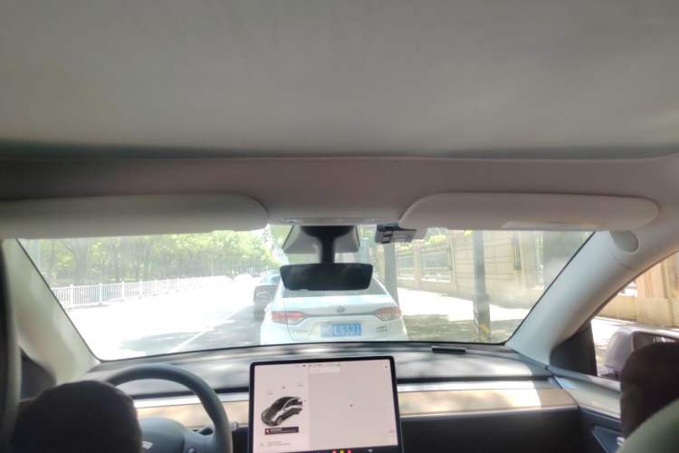 Used Tesla Model Y 2021 Standard Range Rear-Wheel Drive Version Headliner