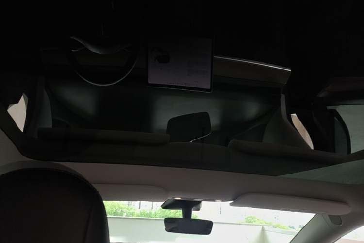 Used Tesla Model Y 2021 Long-Range All-Wheel-Drive Version Headliner