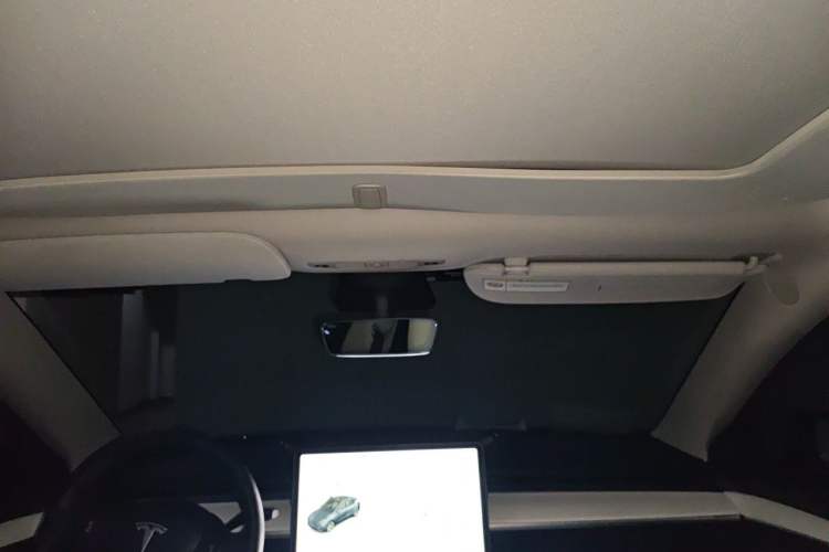 Used Tesla Model Y 2021 Long-Range All-Wheel-Drive Version Headliner
