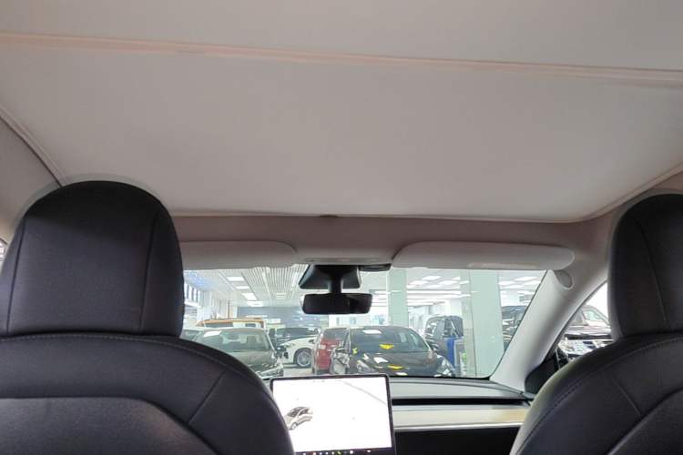 Used Tesla Model Y 2021 Long-Range All-Wheel-Drive Version 3D7 Headliner