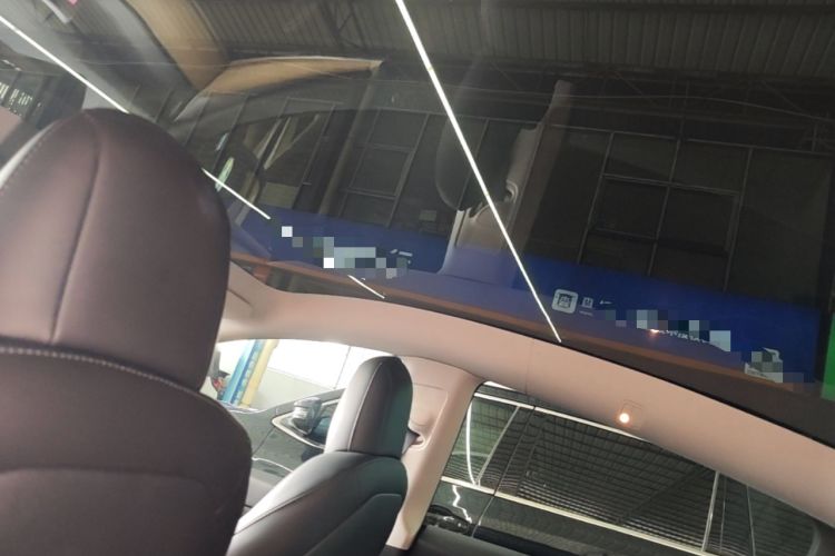Used Tesla Model Y 2021 Long-Range All-Wheel-Drive Version Headliner