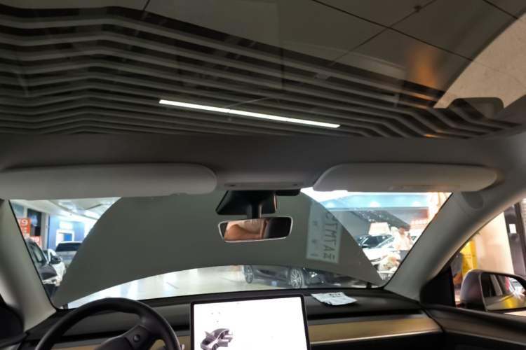 Used Tesla Model Y 2021 Standard Range Rear-Wheel Drive Version Headliner