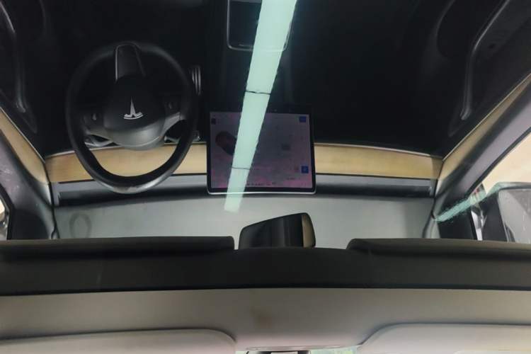 Used Tesla Model Y 2021 Standard Range Rear-Wheel Drive Version Headliner