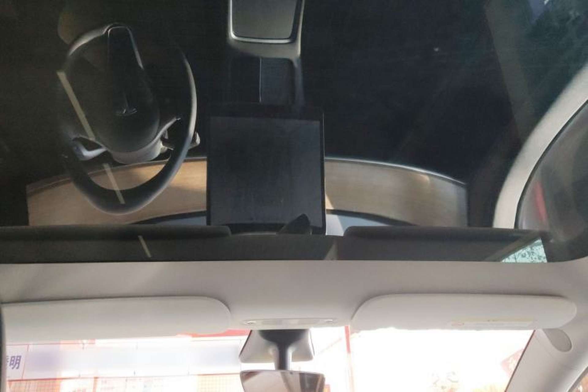 Used Tesla Model Y 2021 Long-Range All-Wheel-Drive Version Headliner