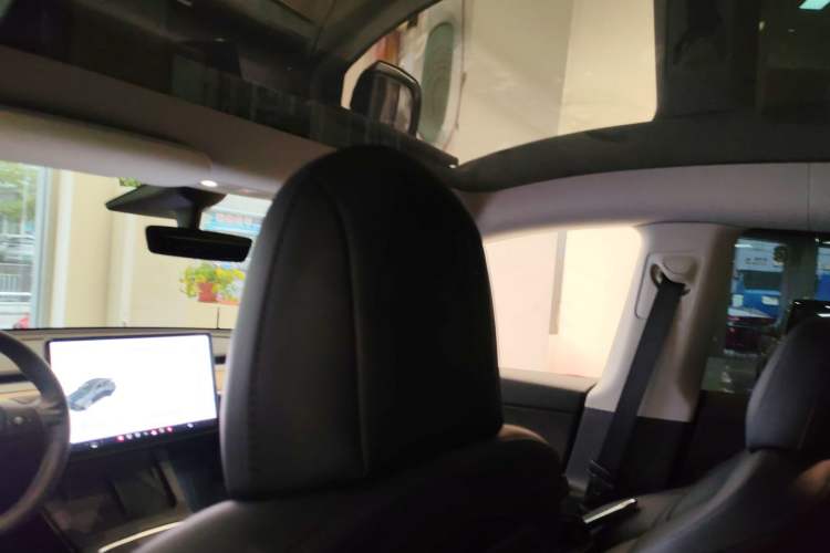 Used Tesla Model Y 2021 Long-Range All-Wheel-Drive Version 3D7 Headliner
