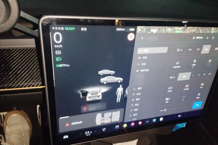 Used Tesla Model Y 2021 Standard Range Rear-Wheel Drive Version Instrument Cluster
