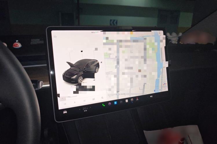 Used Tesla Model Y 2021 Long-Range All-Wheel-Drive Version Instrument Cluster