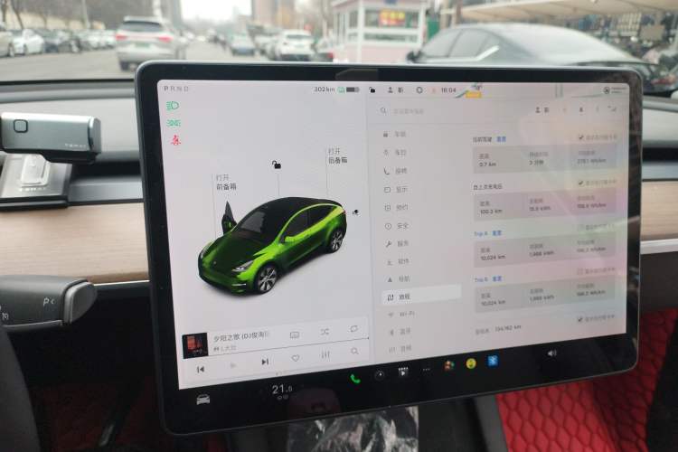Used Tesla Model Y 2021 Long-Range All-Wheel-Drive Version Instrument Cluster