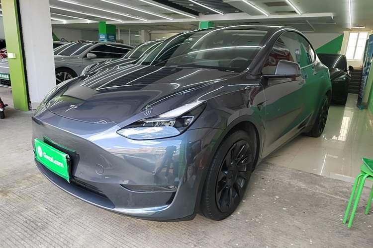 Used Tesla Model Y 2021 Long-Range All-Wheel-Drive Version Guazi used car, China used car export, Used car for sale, Used Tesla cars, Cheapest cars for sale, Electric vehicle, New energy car
