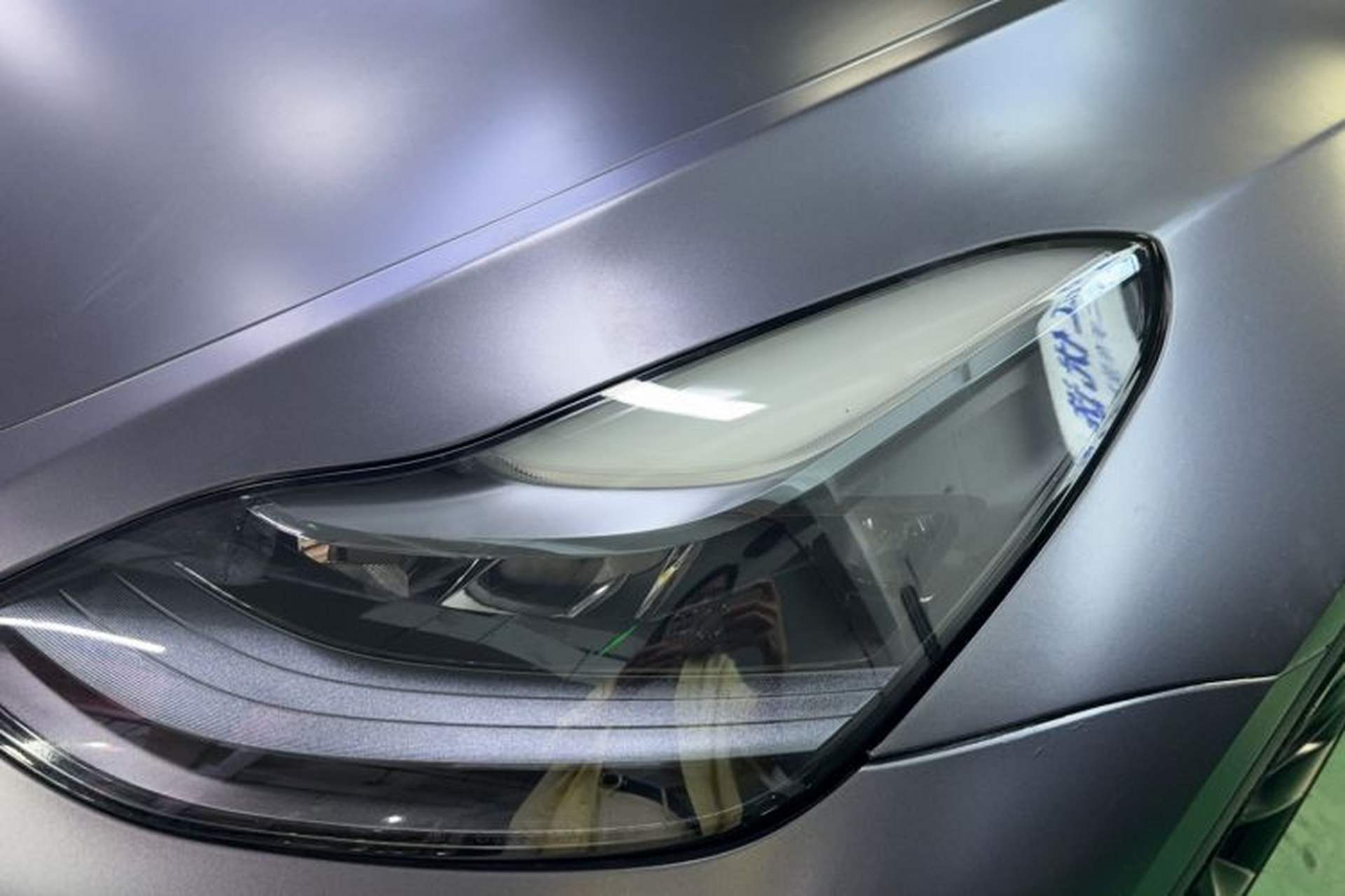 Used Tesla Model Y 2021 Standard Range Rear-Wheel Drive Version Left Front Headlight