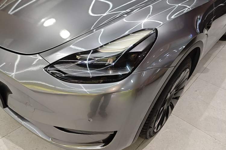Used Tesla Model Y 2021 Long-Range All-Wheel-Drive Version Left Front Headlight