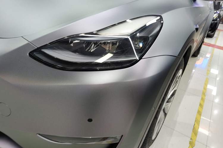 Used Tesla Model Y 2021 Long-Range All-Wheel-Drive Version 3D7 Left Front Headlight