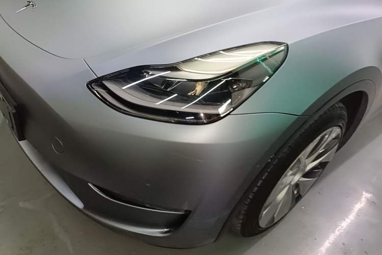 Used Tesla Model Y 2021 Long-Range All-Wheel-Drive Version 3D7 Left Front Headlight