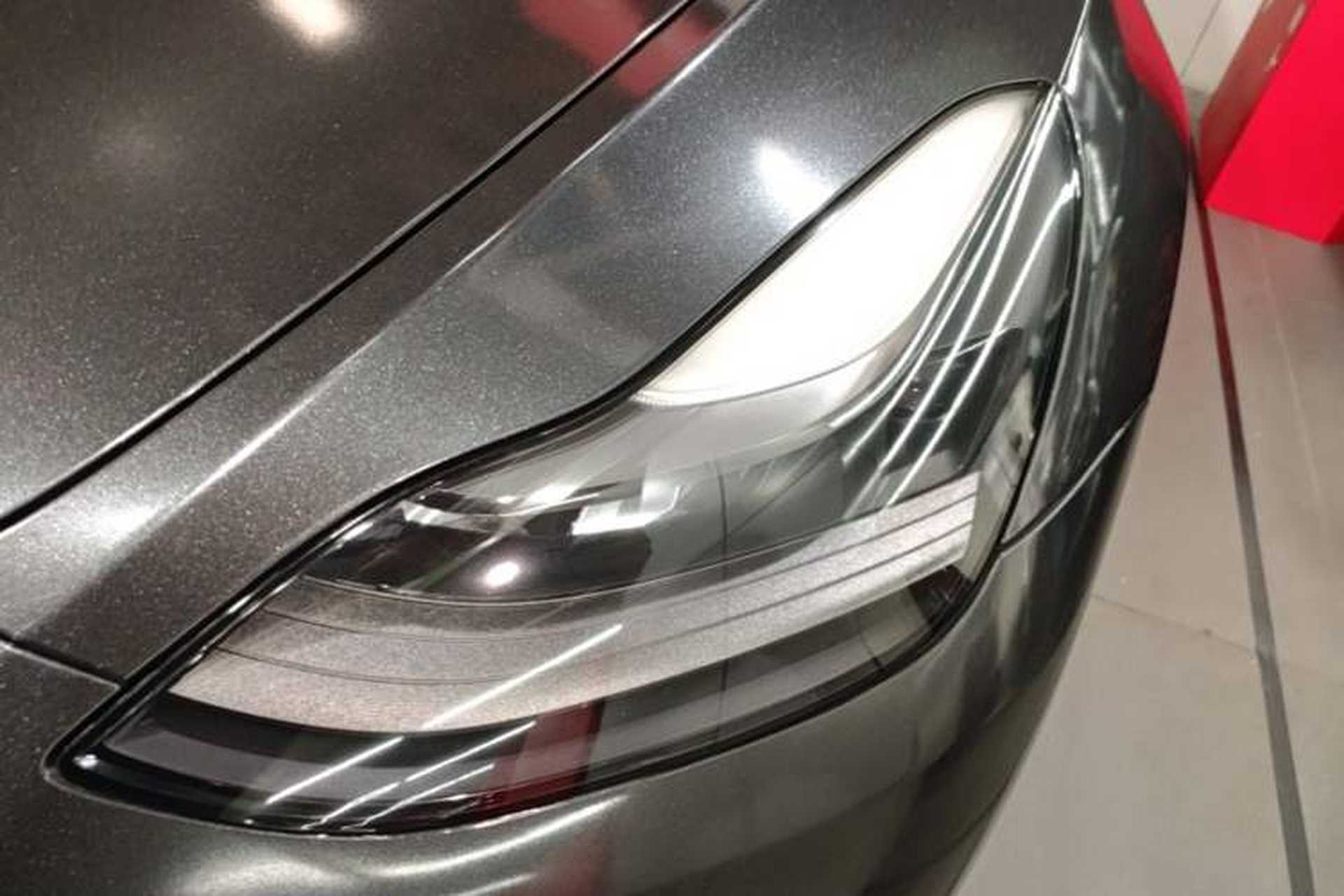 Used Tesla Model Y 2021 Performance High-Performance All-Wheel-Drive Version Left Front Headlight