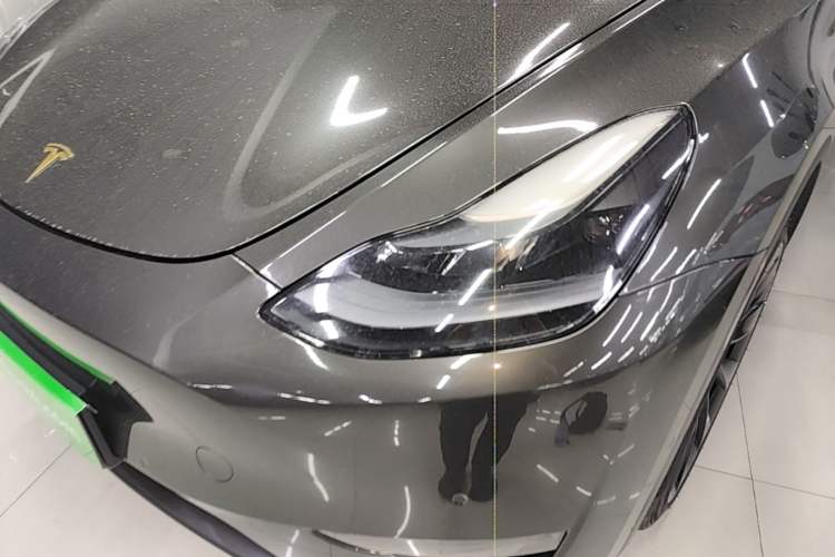 Used Tesla Model Y 2021 Long-Range All-Wheel-Drive Version 3D7 Left Front Headlight