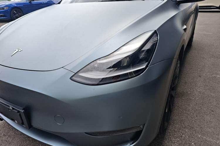 Used Tesla Model Y 2021 Standard Range Rear-Wheel Drive Version Left Front Headlight