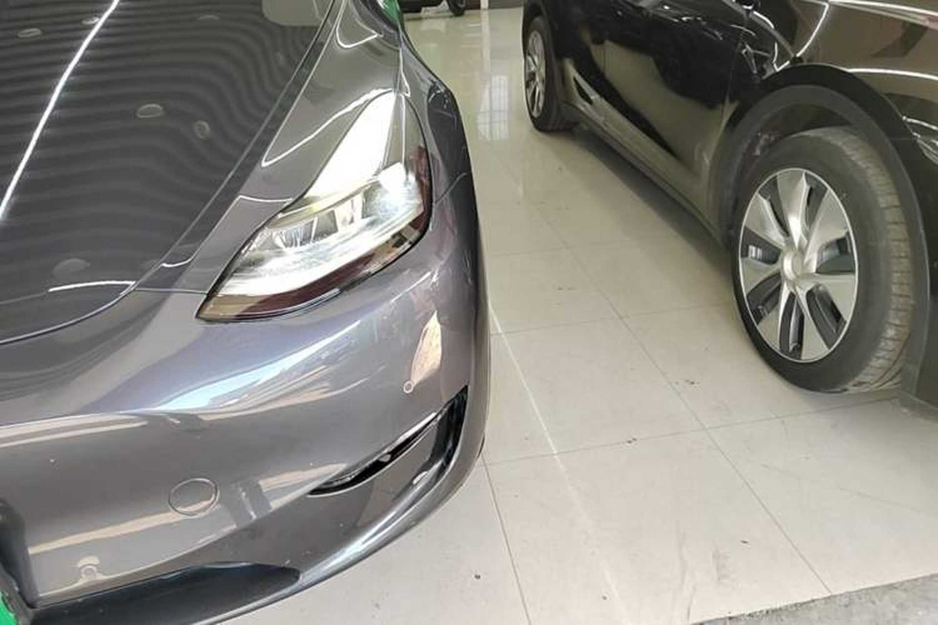 Used Tesla Model Y 2021 Long-Range All-Wheel-Drive Version Left Front Headlight