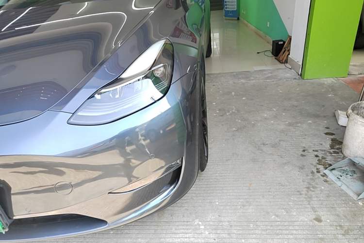 Used Tesla Model Y 2021 Long-Range All-Wheel-Drive Version Left Front Headlight
