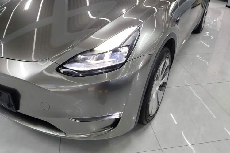 Used Tesla Model Y 2021 Revised Version 2 Long-Range All-Wheel-Drive Edition Left Front Headlight