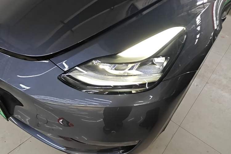 Used Tesla Model Y 2021 Long-Range All-Wheel-Drive Version 3D7 Left Front Headlight