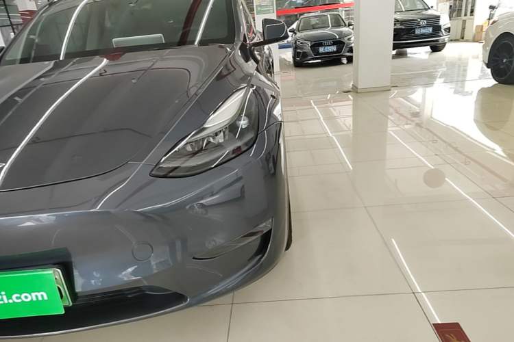 Used Tesla Model Y 2021 Long-Range All-Wheel-Drive Version 3D7 Left Front Headlight