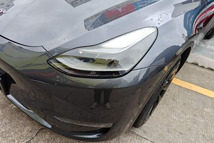 Used Tesla Model Y 2021 Long-Range All-Wheel-Drive Version 3D7 Left Front Headlight