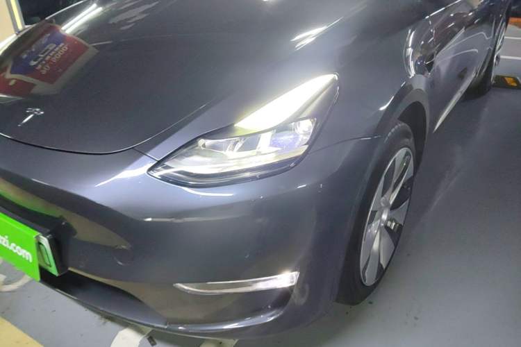 Used Tesla Model Y 2021 Standard Range Rear-Wheel Drive Version Left Front Headlight