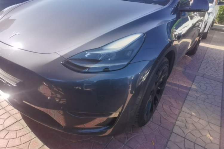 Used Tesla Model Y 2021 Long-Range All-Wheel-Drive Version Left Front Headlight