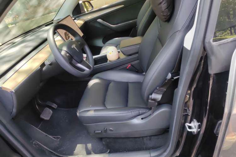Used Tesla Model Y 2021 Standard Range Rear-Wheel Drive Version Left Front Seat