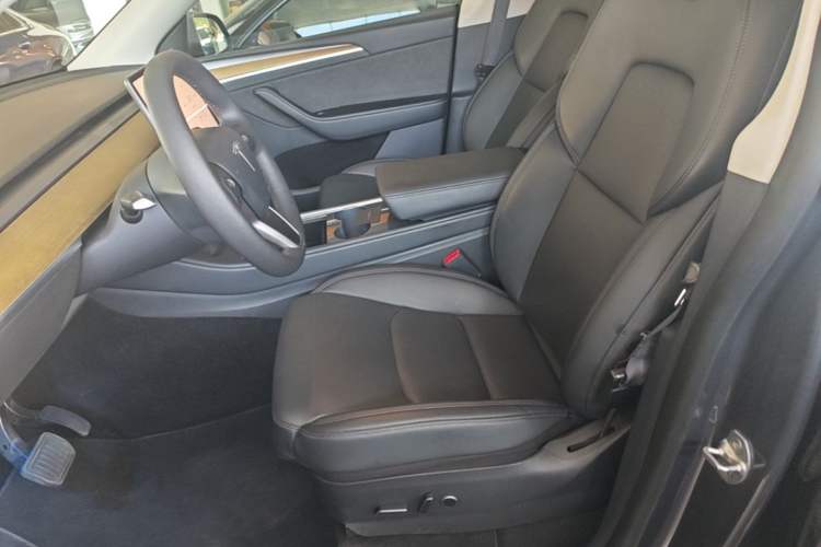 Used Tesla Model Y 2021 Long-Range All-Wheel-Drive Version Left Front Seat