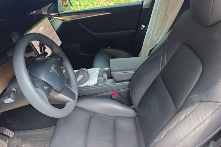 Used Tesla Model Y 2021 Long-Range All-Wheel-Drive Version Left Front Seat