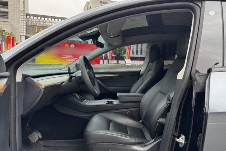 Used Tesla Model Y 2021 Long-Range All-Wheel-Drive Version Left Front Seat